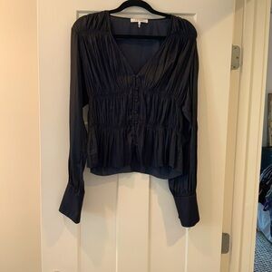 Frame Silk Blouse